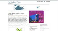 Desktop Screenshot of blog.theitaliantaste.com