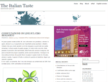 Tablet Screenshot of blog.theitaliantaste.com